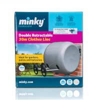 Minky Retractable Clothes Line 2 x 15m