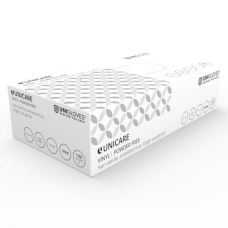 Disposable Vinyl Gloves Clear PF Med Disposable Vinyl Gloves Clear PF Med