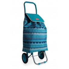 Phoenix 2 Wheel Shopping Trolley - Blue