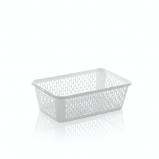 Leecroft 25cm Handy Basket Silver 25x16x8cm