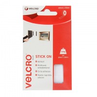 Velcro 20mm x 50cm White