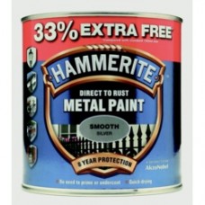 Hammerite Smooth Silver 750ml + 33% Hammerite Smooth Silver 750ml + 33%