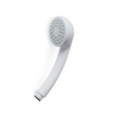 Alpha Single Mode Shower Head - White