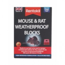 Rentokil Weatherproof Bait Blocks 10pk