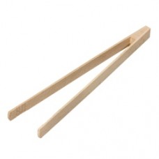 Chef Aid FSC Beech Wood Toast Tongs