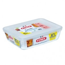 Pyrex  Rectangle Dish w/ Lid 4l