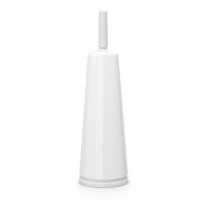 White Toilet Brush and Holder