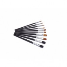 SG FLAT ARTIST BRUSH 10PK SG FLAT ARTIST BRUSH 10PK