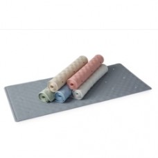 Rubber Bath Mat Grey