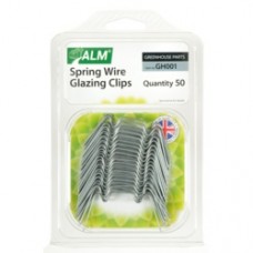 GreenHouse Glazing Clips W 50pk