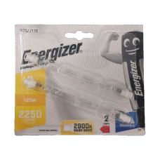 Energizer 120W J118 Halogen Linear 2pk