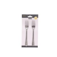 Basiks Stainless Steel Forks 4pk
