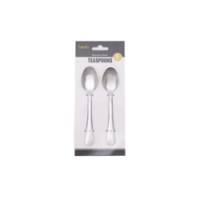 Basiks Stainless Steel Teaspoons 6pk