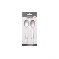 Basiks Stainless Steel Teaspoons 6pk