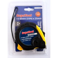 SupaTool Rubberised Tape Measure 10m