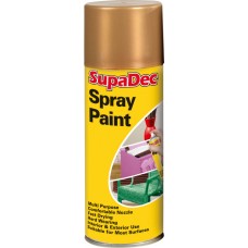 SupaDec Spray Paint 400ml Gold