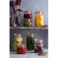 Kilner Clip Top Square Jar 2L