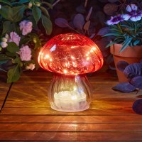Solar Powered Crystal Shroom