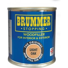 Brummer Wood Filler 250g Light Oak
