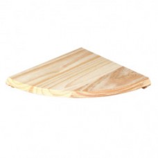 Core Natural Wood Corner Shelf Kit 8