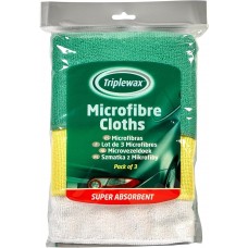 3Pk Microfibre Cloths Triplewax