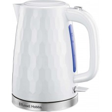 HoneyComb Kettle - White
