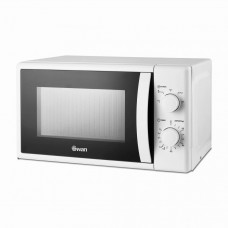 20l 700w Swan Manual Microwave White
