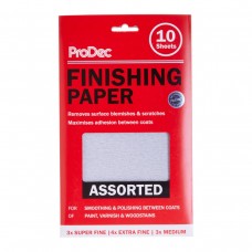 Finishing Paper Assorted 10 pk