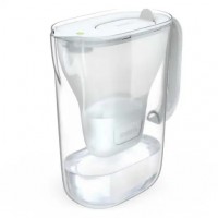 2.4L Brita Filter Jug Essential Cool Wht