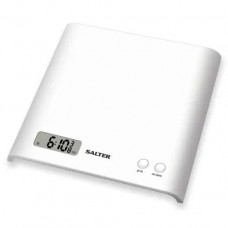 Electronic Platform Kitchen Scale White