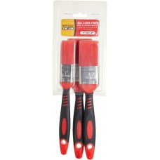 3pc Loss Free Brush Set (Red filament)